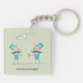 Porte-clés Transfusiologiste (Dos)