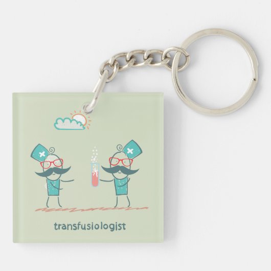 Porte-clés Transfusiologiste (Dos)