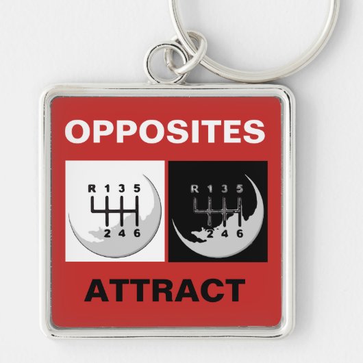 Porte-clés Transmission MANUELLE - ATTRAIT OPPOSÉ (Devant)