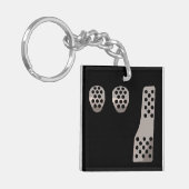 Porte-clés Transmission MANUELLE - Trois Danse Pédale (Devant gauche)