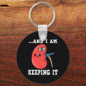 Porte-clés Transplanter Rein Donateur Maladie rénale 3 (Recto)