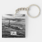 Porte-clés Transporteur d'aéronef Lexington Aif porte - clé (Dos)