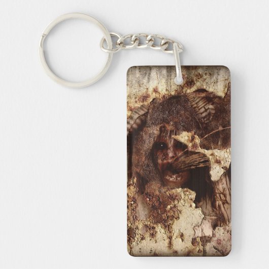 Porte-clés Trappé à l'intérieur (Devant)