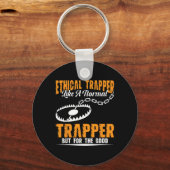 Porte-clés Trapper Stuff Coyote Trapping Chasseur Tr (Recto)