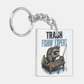 Porte-clés Trash Fishin' Expert Raccoon (Devant gauche)