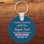 Porte-clés Travail Dream du contrôleur de la circulation aéri (Recto)