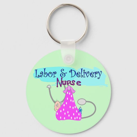 Porte-clés Travail et prestation Cadeaux d'infirmières (Recto)