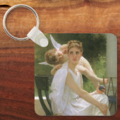 Porte-clés Travail interrompu par Bouguereau, Angel Portrait (Recto)