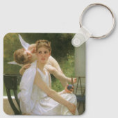 Porte-clés Travail interrompu par Bouguereau, Portrait d'ange (Dos)