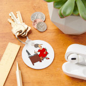 Porte-clés Travailleuse du bureau femme