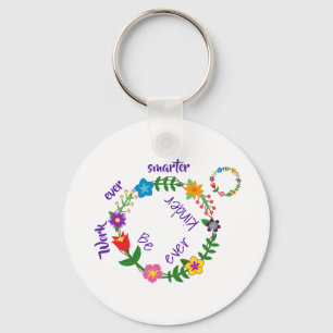 Porte-clés Travaillez toujours plus intelligemment, Soyez tou