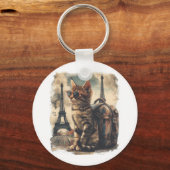 Porte-clés Travel Buddy Cat (Recto)