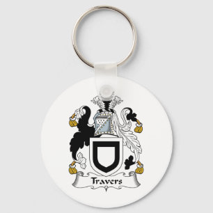 Porte-clés Travers Family Crest