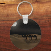 Porte-clés Traversée de chameaux (Recto)