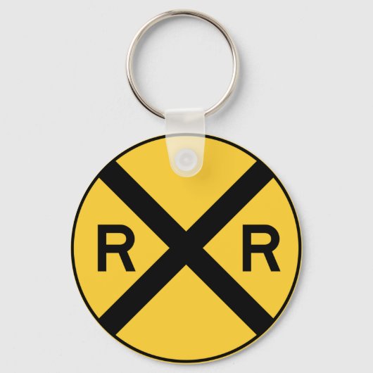 Porte-clés Traversée ferroviaire (Recto)