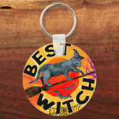 Porte-clés Treak ou Treat Scary Halloween (Recto)