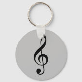 Porte-clés trebble clef icon (Recto)