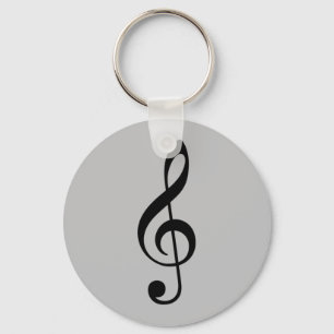 Porte-clés trebble clef icon