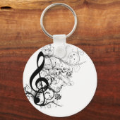 Porte-clés Treble Cleff (Recto)
