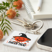 Porte-clés Treck Trat Citrouille Sourire (Devant Droit)