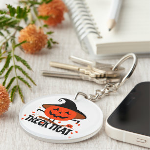 Porte-clés Treck Trat Citrouille Sourire