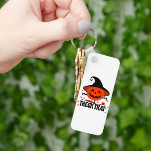 Porte-clés Treck Trat Citrouille Sourire