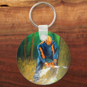 Porte-clés Tree Surgeon Arborist Forester (Recto)