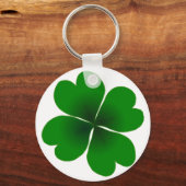 Porte-clés trèfle à quatre feuilles (Recto)