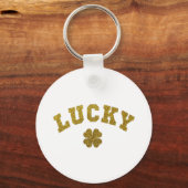 Porte-clés Trèfle Chanceux Saint Patrick (Recto)