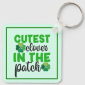 Porte-clés Trèfle le plus mignon du patch-61106 (Dos)