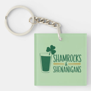 Porte-clés Trèfles et Farces : Conception de la Saint-Patrick