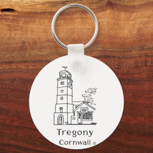 Porte-clés Tregony Clocktower Keyring (Recto)