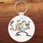 Porte-clés Très occupé (Recto)