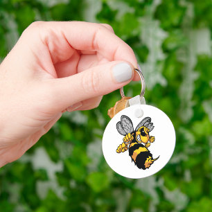 Porte-clés Très Porte - clé abeille en colère