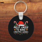 Porte-clés Très Probable De Faire Cuire Des Cookies De Noël F (Recto)