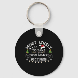 Porte-clés très probablement prendre trop de photos noël