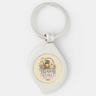 Porte-clés Trésor Corbeille Société Cottagecore