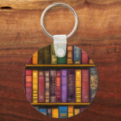 Porte-clés Trésors littéraires - Livres anciens classiques (Recto)