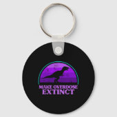 Porte-clés Trex Dinosaure Purple Faire Overdose Extincte (Verso)
