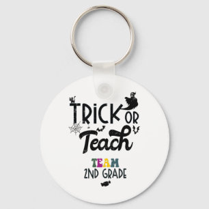 Porte-clés Tri Ou Enseigner Halloween de 2e année Te