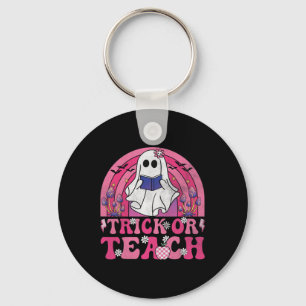 Porte-clés Tri Ou Enseigner Super Halloween Retro Boo Ghost T