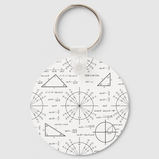 Porte-clés Triage et triangles (Recto)