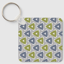 Porte-clés triangle bohème atténué
