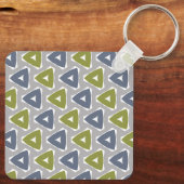 Porte-clés triangle bohème atténué (Verso)