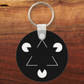 Porte-clés Triangle Kanizsa (Recto)