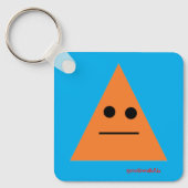 Porte-clés Triangle Meh (Recto)