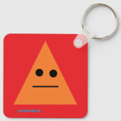Porte-clés Triangle Meh (Dos)