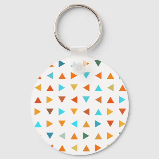 Porte-clés Triangles colorés (Recto)