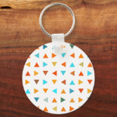 Porte-clés Triangles colorés (Recto)