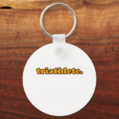 Porte-clés triathlète (Recto)